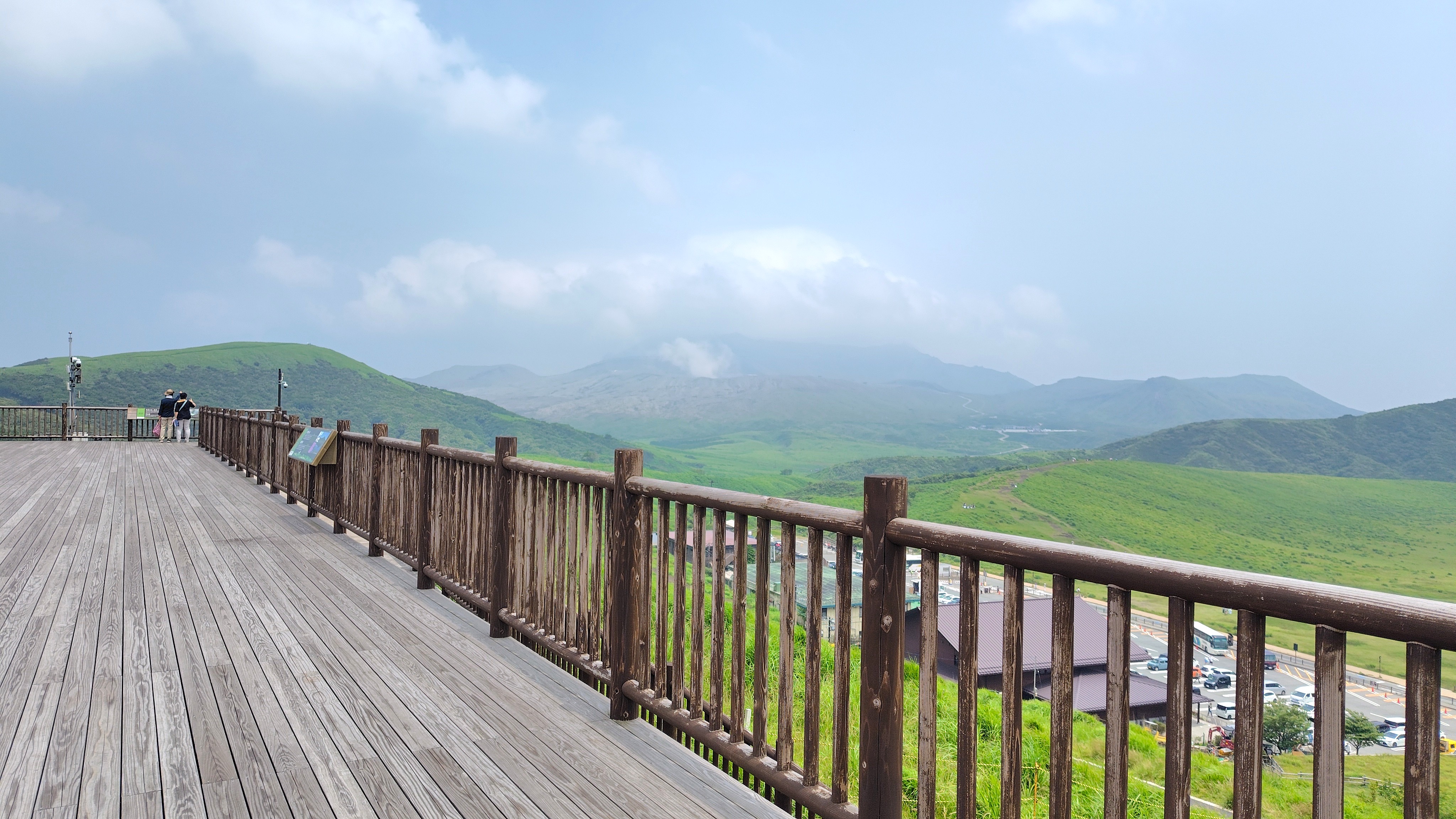草千里に来たなら展望所からの景色も楽しみませんか？ Enjoy the Best